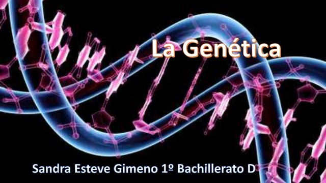 la genetica