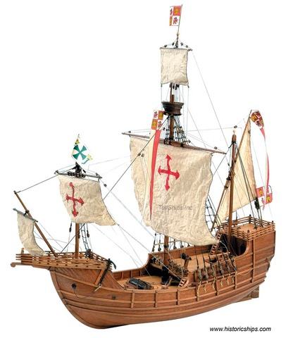 "Santa Maria" ship sinks