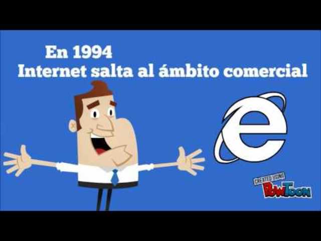 Internet salta al ambito comercial