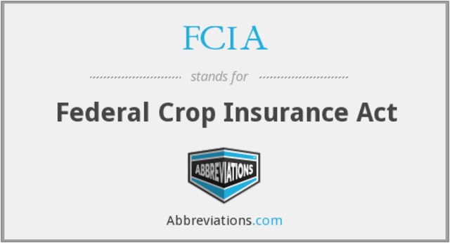 Federal Crop Insurance Act