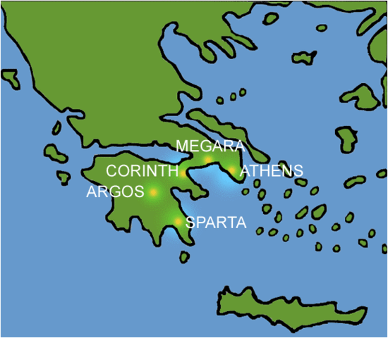 Formation of the Greek city states