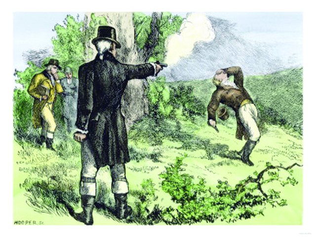 The Duel of Alexander Hamilton and Aaron Burr
