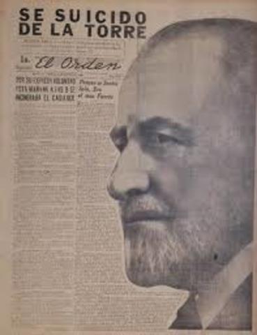 Suicidio de Lisandro de La Torre