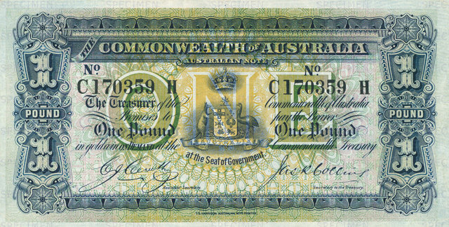 Australia gets its first bank and own currency