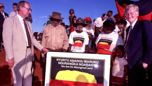 Uluru handed back to its people