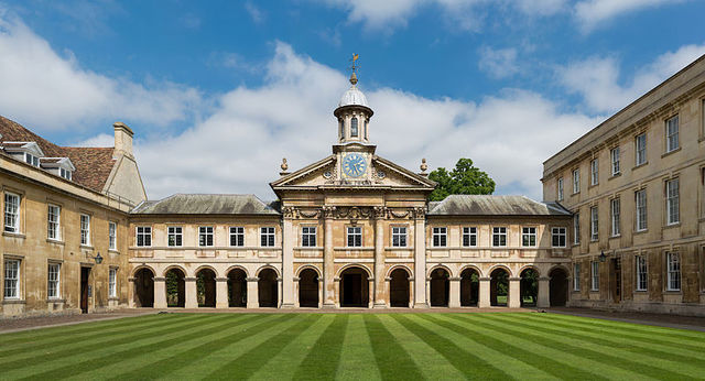 Started Emmanuel College, Cambridge