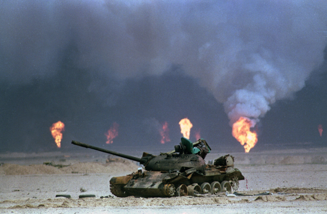 Operation Desert Storm: Ground War Begins