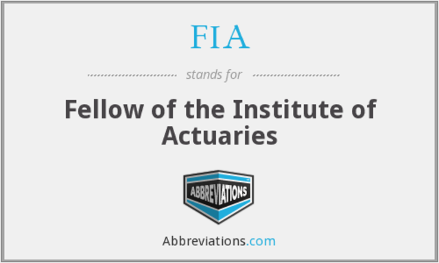 Became a Fellow of Institute of Actuaries