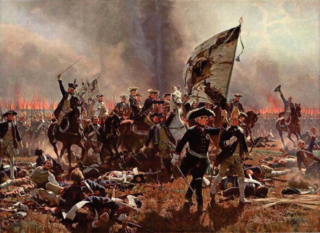 The British advance on Montreal.