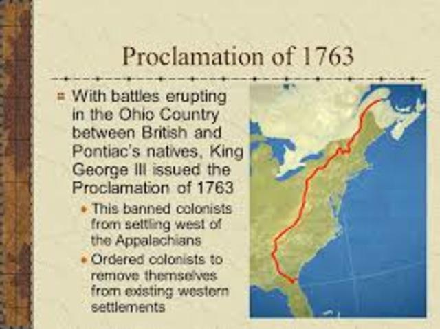 New France was ceded formally Britain - Pontiac Rebellion erupts