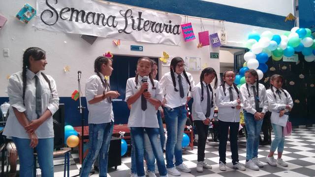 la mitad de mi primaria