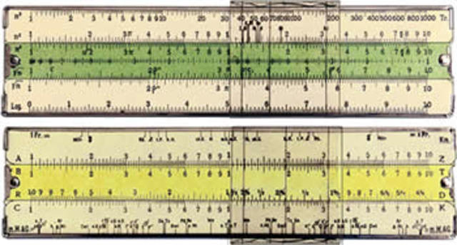 The Slide Ruler.