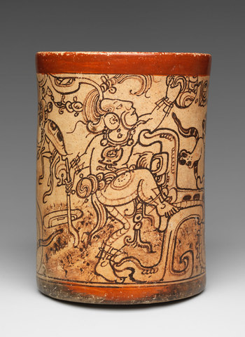 Vessel, Mythological Scene - the Americas