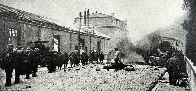 Allies recover France and Belgium