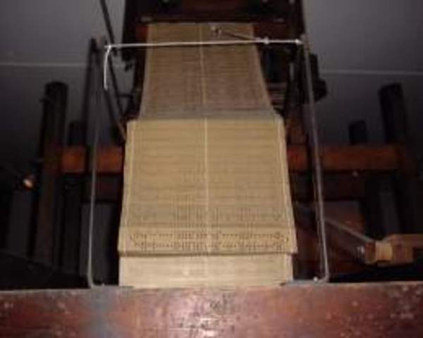 Maquina de telar de jacquard