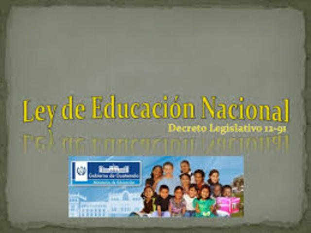 Ley de Educación Nacional