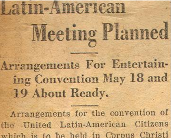 League of United Latin American Citizens established