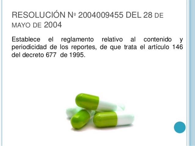 RESOLUCIÓN Nº 2004009455 DEL 2004