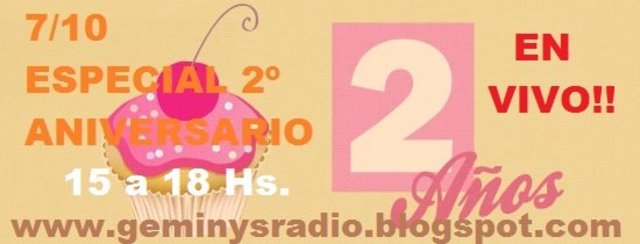 DOS AÑOS JUNTO A USTEDES!