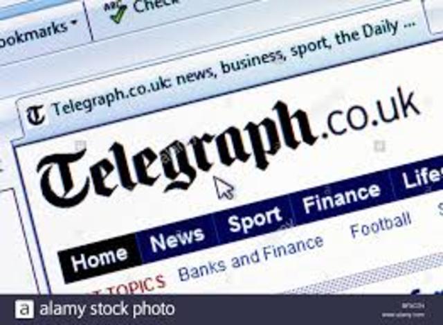 The Daily Telegraph are online