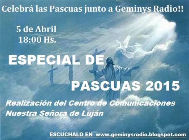 ESPECIAL DE PASCUA 2015