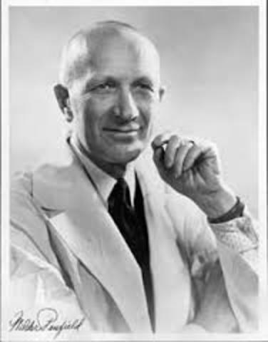 Wilder Penfield Maps The Cerebral Cortex