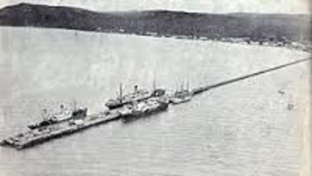 Inauguración del muelle