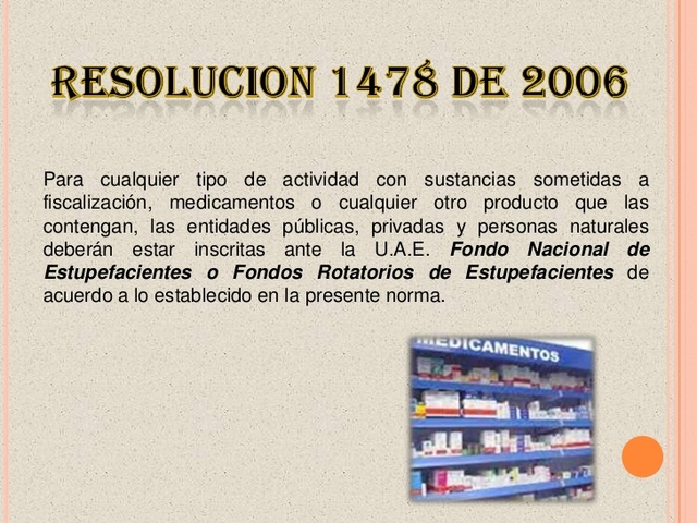 Resolucion 1478 de 2006