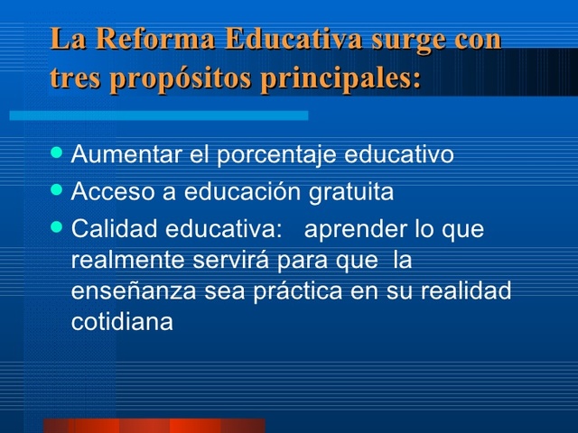 Conclusiones del Diálogo y Consenso Nacional para la Reforma Educativa
