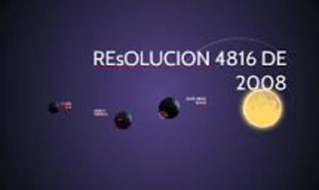 resolución 4816 de 2008