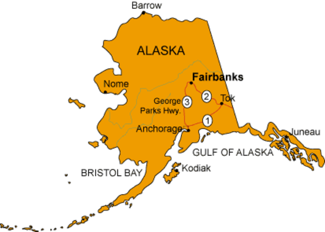 Alaska is admitted to the United States.