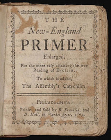 The New England Primer published in 1690