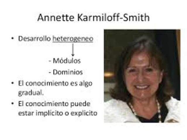 Karmiloff-smith. Innatismo constructivista
