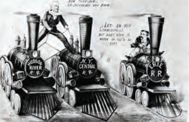 Railroads accelerate growth of industries