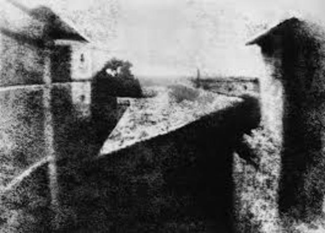 First photograph taken