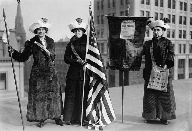 National American Woman Suffrage Association Formed