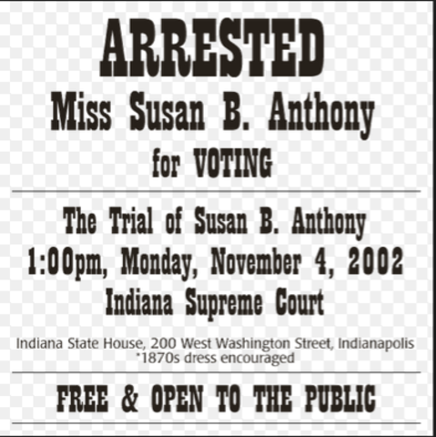Susan B. Anthony Trial