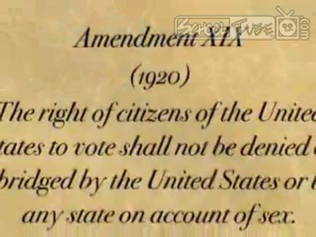 19th Amendment is Law