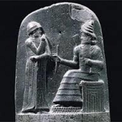 El Código de Hammurabi, cuerpo legislativo de Babilonia del siglo (XVII a. C.)