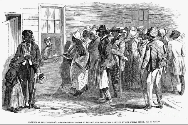 Bureau of Refugees, Freedmen, and Abandoned Lands ( Freedmen's Bureau) created.