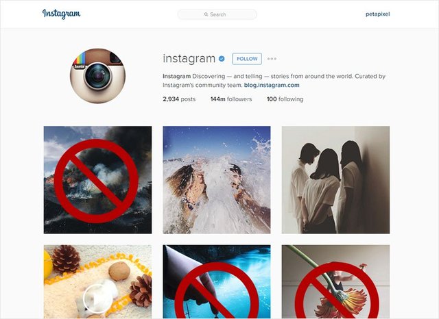 Instagram changes its new feed formulation