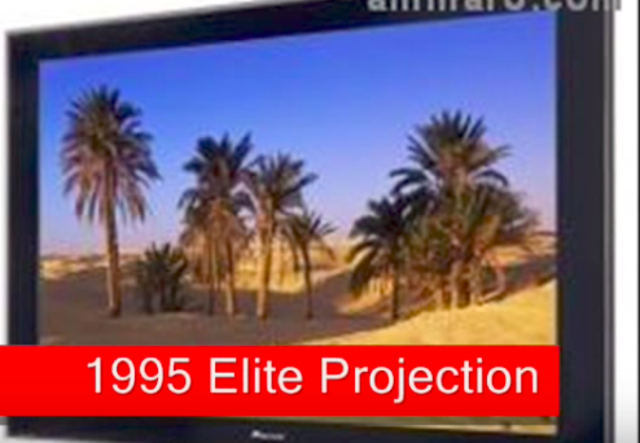 First Flatscreen Television