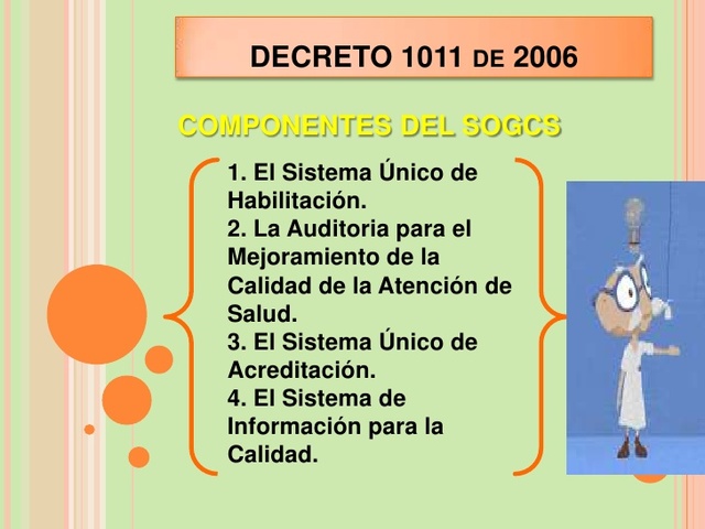 Decreto 1011 de 2006