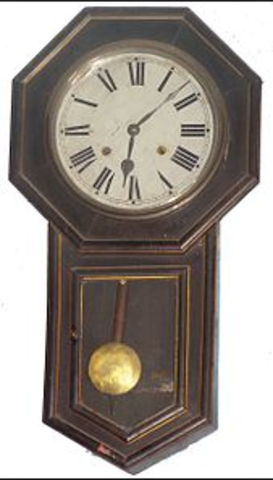 The first mechanical clock