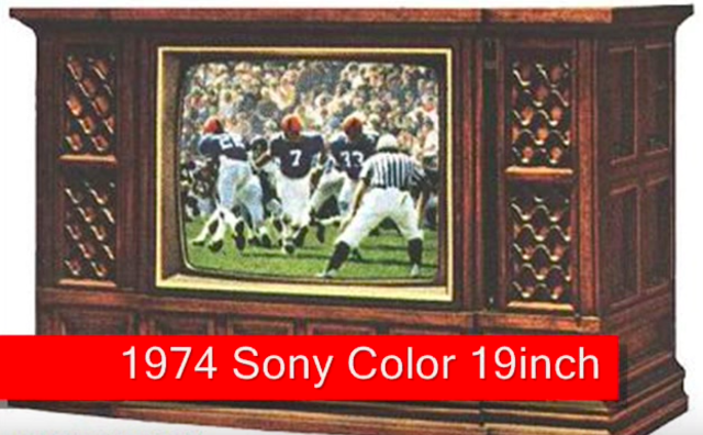 First coloured television