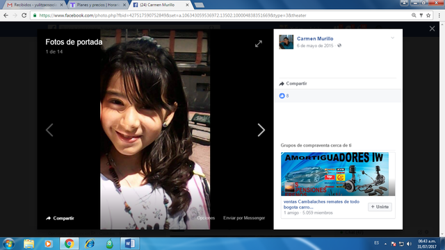 Mi primer día en el colegio