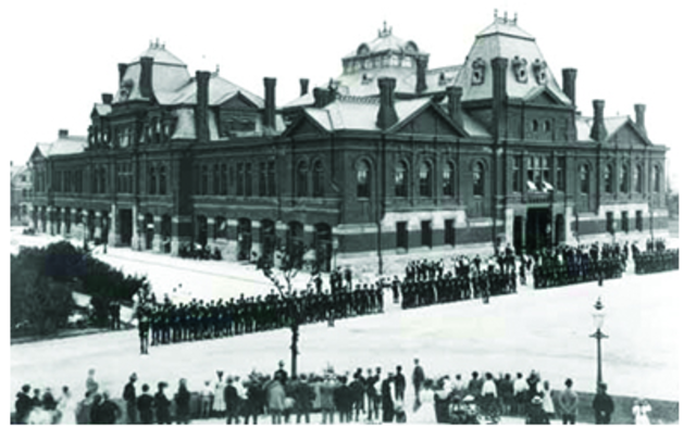 Pullman Strike in Pullman, Illinois.