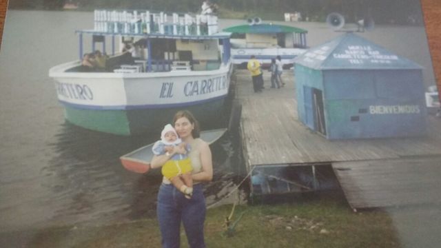 my first time on a boat