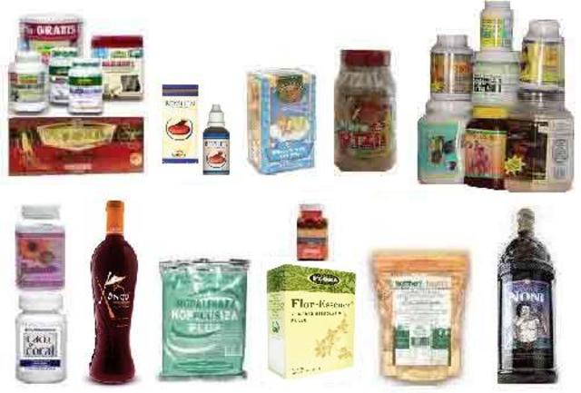 preparaciones farmacéuticas a base de recursos naturales