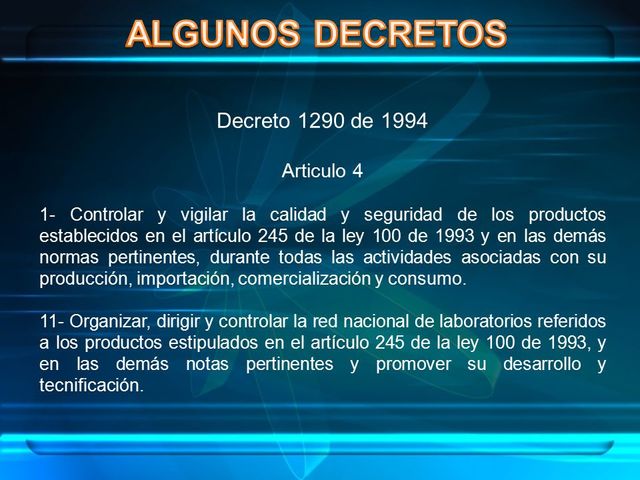 Decreto 1290 de 1994